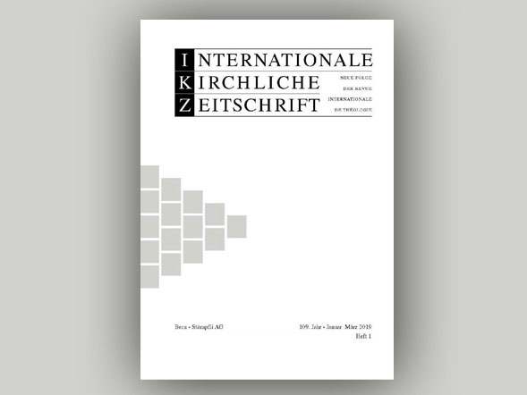 Titleimage: Internationale Kirchliche Zeitschrift