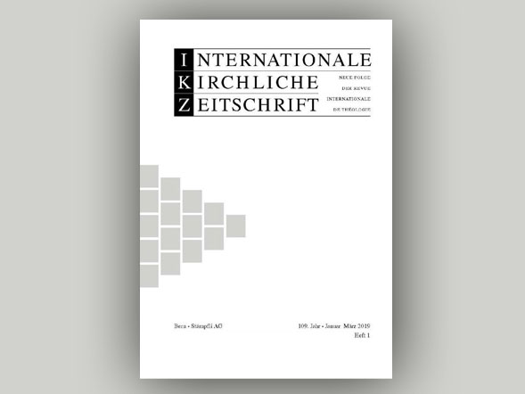 Titelbild: Internationale Kirchliche Zeitschrift