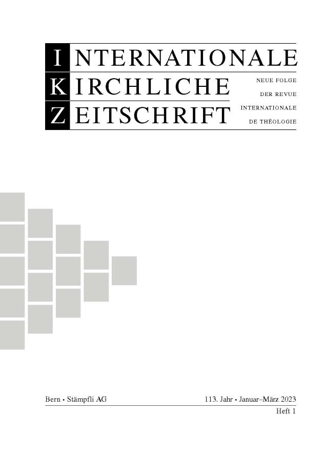 Cover der Ausgabe Heft 1/2023