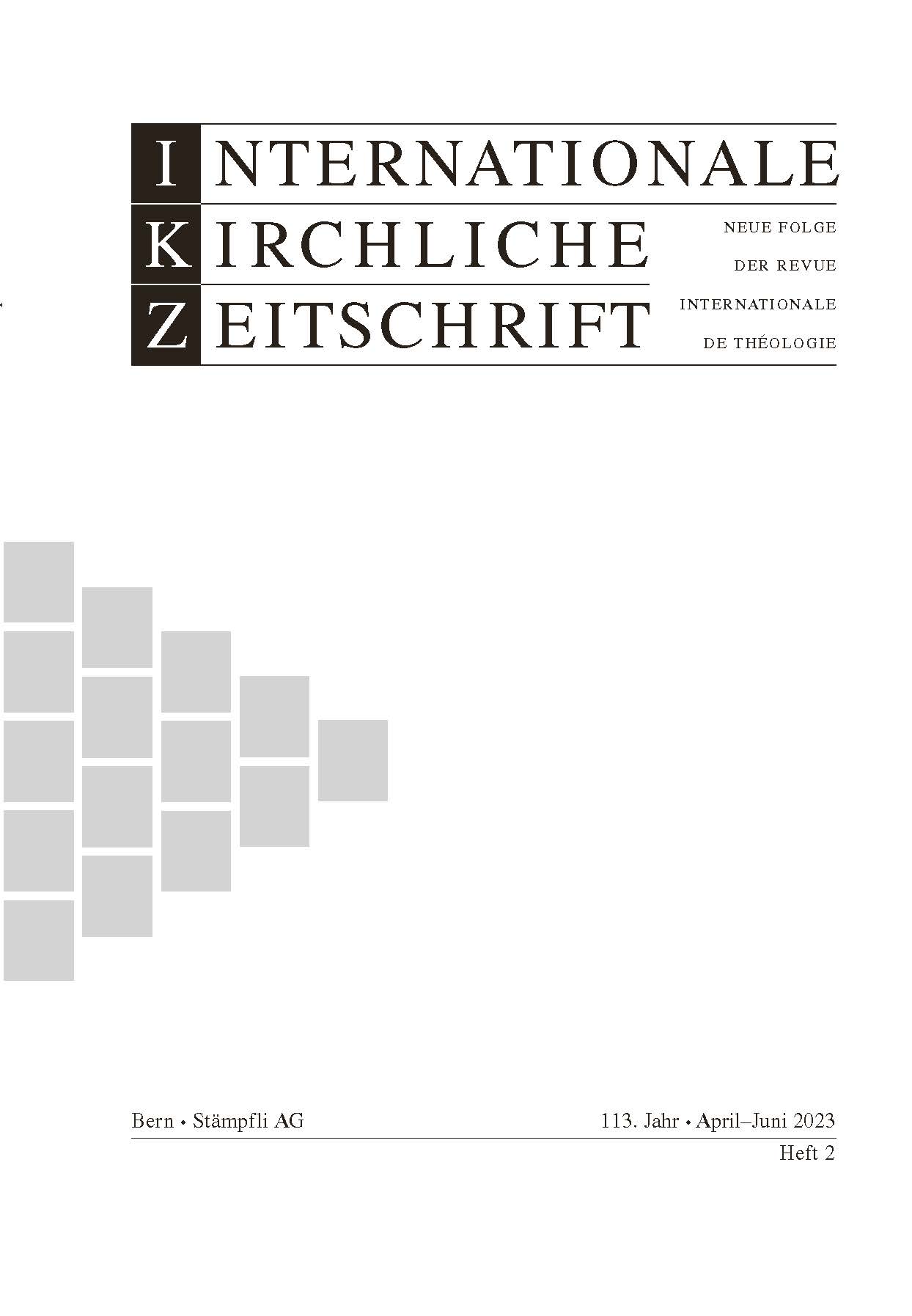 Cover der Ausgabe Heft 2/2023