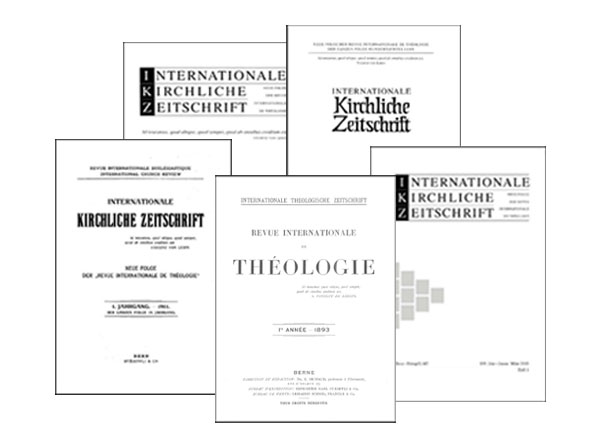 Beispiele des Titelblattes der IKZ aus verschieden Jahren